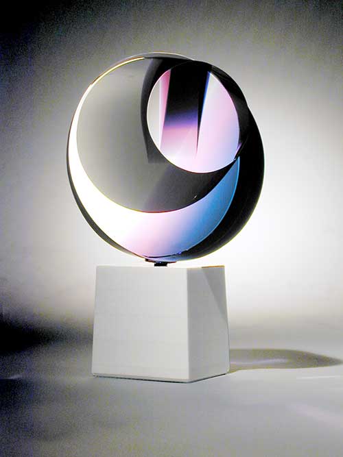 Pure Emotion glass sculpture by John Healey